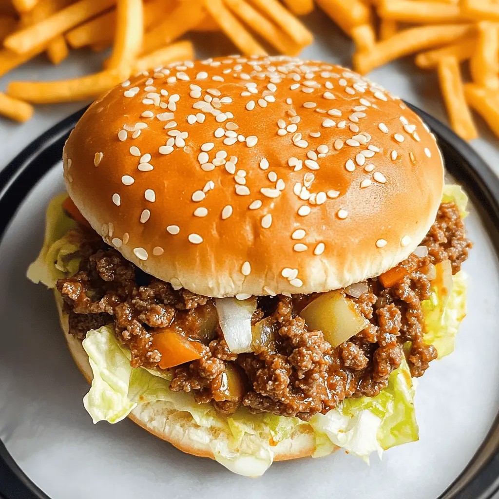 Transform your dinner routine with these Big Mac Sloppy Joes! This easy recipe combines the classic flavors of a Big Mac into a comforting, messy dish that’s perfect for family meals or game night. With a blend of ground beef, special sauce, lettuce, pickles, and melted cheese, every bite is packed with flavor. Save this recipe for your next gathering or cozy dinner—it’s sure to be a hit!