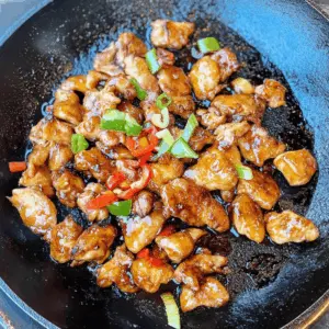 Get ready for a flavorful twist with Blackstone Bourbon Chicken cooked on the griddle! This recipe brings together tender chicken, a sweet bourbon glaze, and delicious spices, making it perfect for a weeknight dinner or backyard gathering. Save this easy-to-follow recipe for moments when you want to impress your guests with mouthwatering flavors. Enjoy the perfect pairing with rice or sautéed veggies!