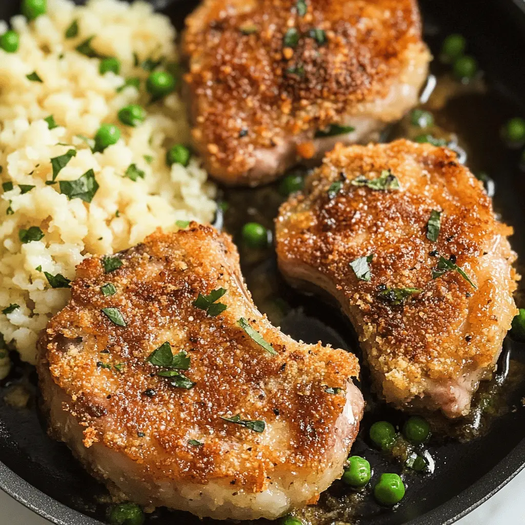 Get ready to impress at your next dinner with these Blackstone Parmesan Crusted Pork Chops! Juicy, tender, and perfectly seasoned, these chops are coated in a crispy Parmesan crust that brings out fantastic flavors. Perfect for a weeknight meal or special occasion. Save this recipe for a delicious twist on pork chops that your family will love!
