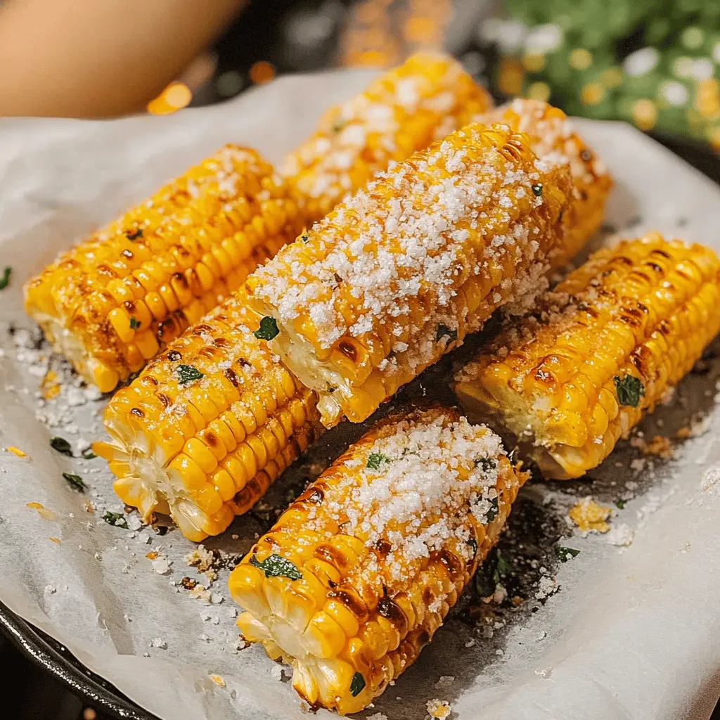 Enjoy the delightful crunch of air-fried corn on the cob! This simple recipe brings out the natural sweetness, making it a perfect side dish for summer barbecues or weeknight dinners. With just a few seasonings, you can transform frozen corn into a tasty treat. Save this pin for an easy way to enjoy corn any time!