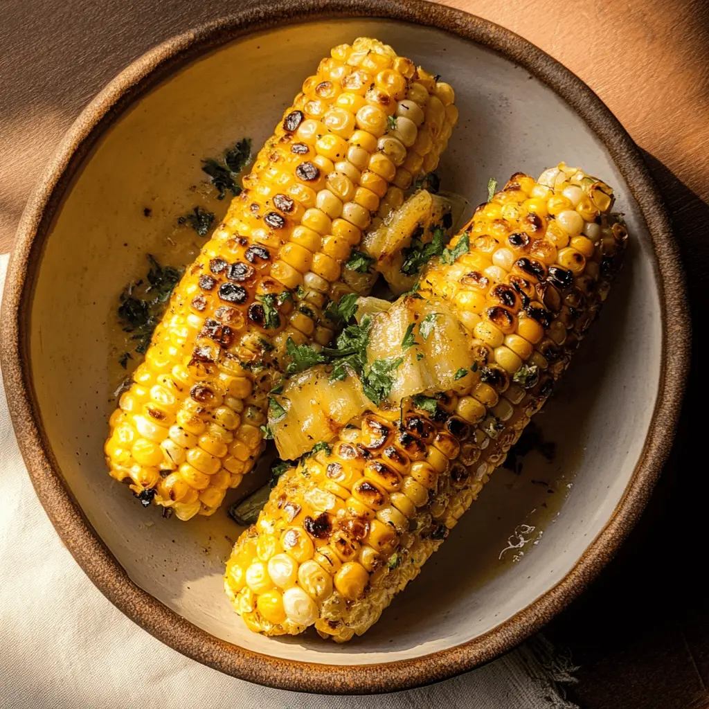 Enjoy the taste of summer with Garlic Butter Grilled Corn on the Cob! This easy recipe features sweet corn slathered in rich garlic butter, bringing a burst of flavor to your outdoor gatherings. Perfect for barbecues or simply a backyard treat, be sure to save this pin for your next cookout! 🌽✨