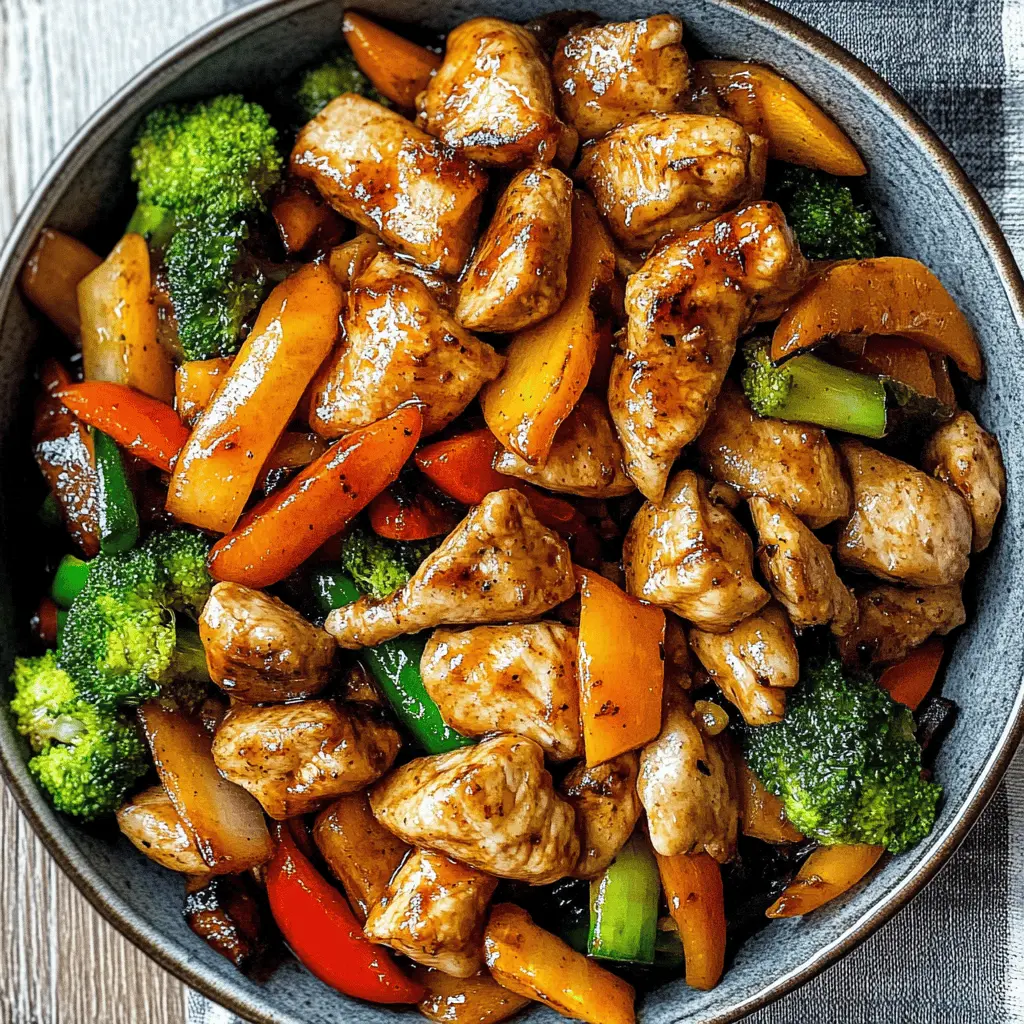 Get ready for a delicious twist on traditional Hibachi! This Hibachi Chicken and Vegetables recipe features tender chicken and colorful veggies stir-fried to perfection in a tasty soy sauce blend. Perfect for family dinners or impressing guests, this quick and easy dish brings the flavors of Japanese steakhouse right to your kitchen. Save this pin for your next culinary adventure!