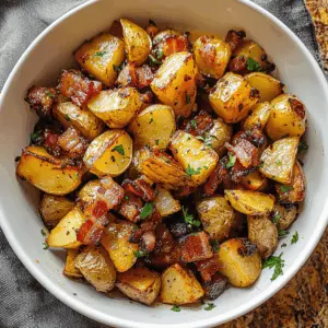 These Honey Bacon Roasted Potatoes are a sweet and salty delight perfect for any meal! With crispy bacon and a touch of honey glaze, these potatoes add a delicious twist to your dinner or brunch. Plus, they're easy to make and sure to impress your guests. Save this recipe to enjoy a unique side dish at your next gathering!