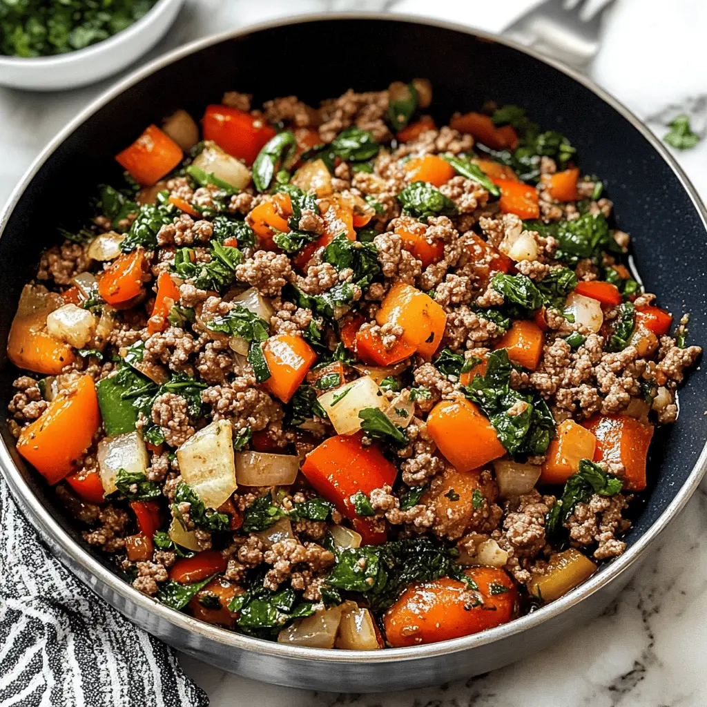 Easy Mediterranean Ground Beef Stir Fry Recipe