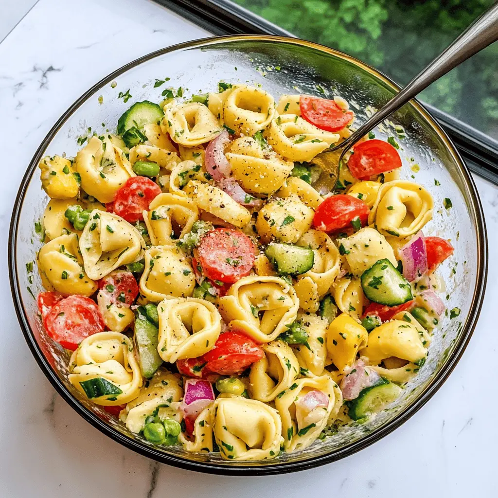Easy Tortellini Pasta Salad Recipe
