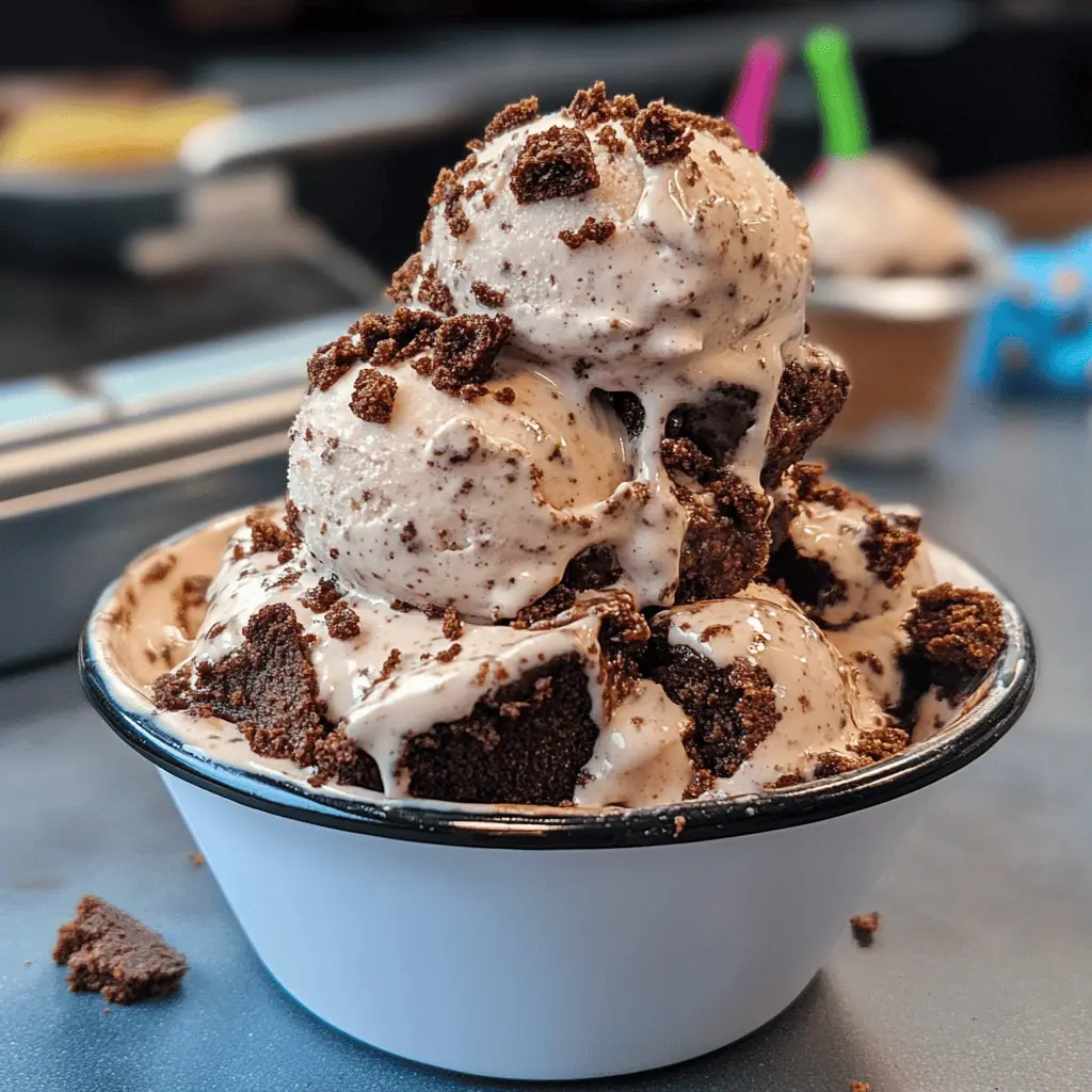 Easy Brownie Batter Ice Cream Recipe