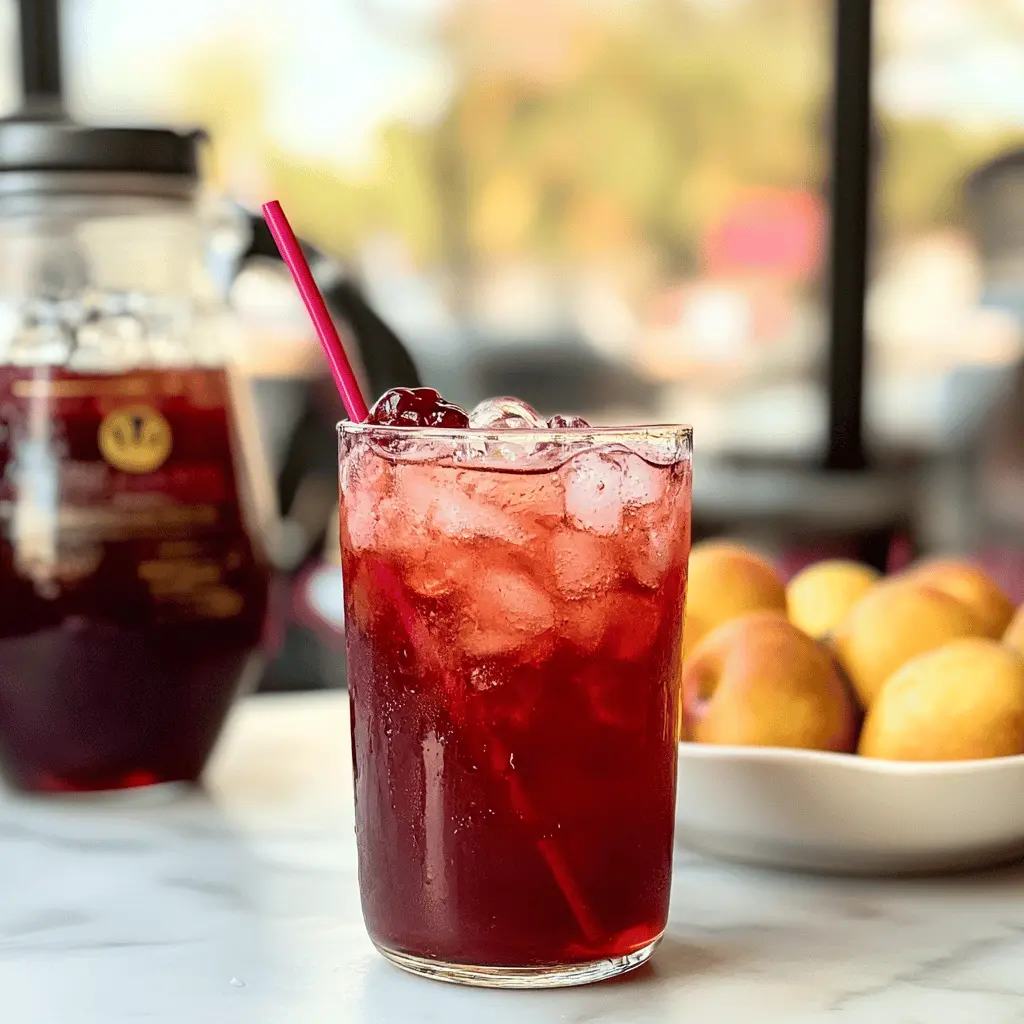 Refreshing Cherry Iced Tea Recipe for Summer