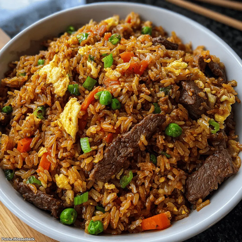 Easy Beef Fried Rice Recipe for Busy Weeknights