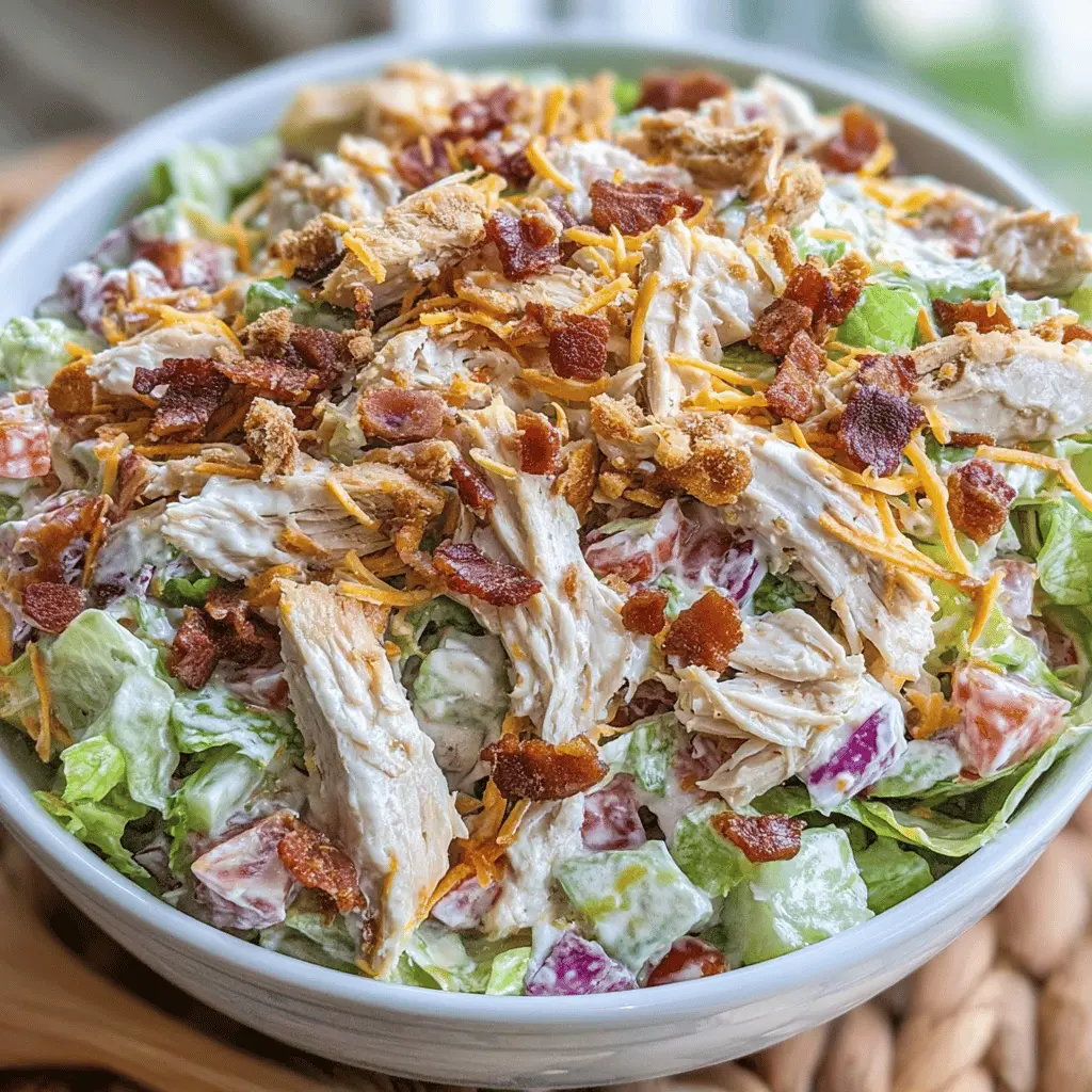 Easy Million Dollar Chicken Salad Recipe