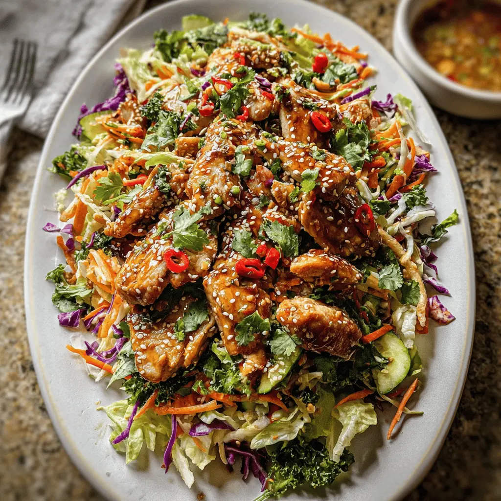 Easy Sesame Chicken Salad Recipe