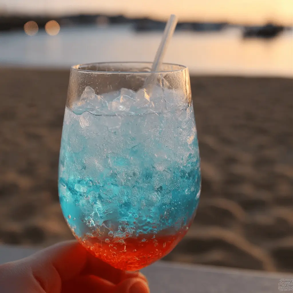 Easy Beach Water Cocktail Recipe for Summer