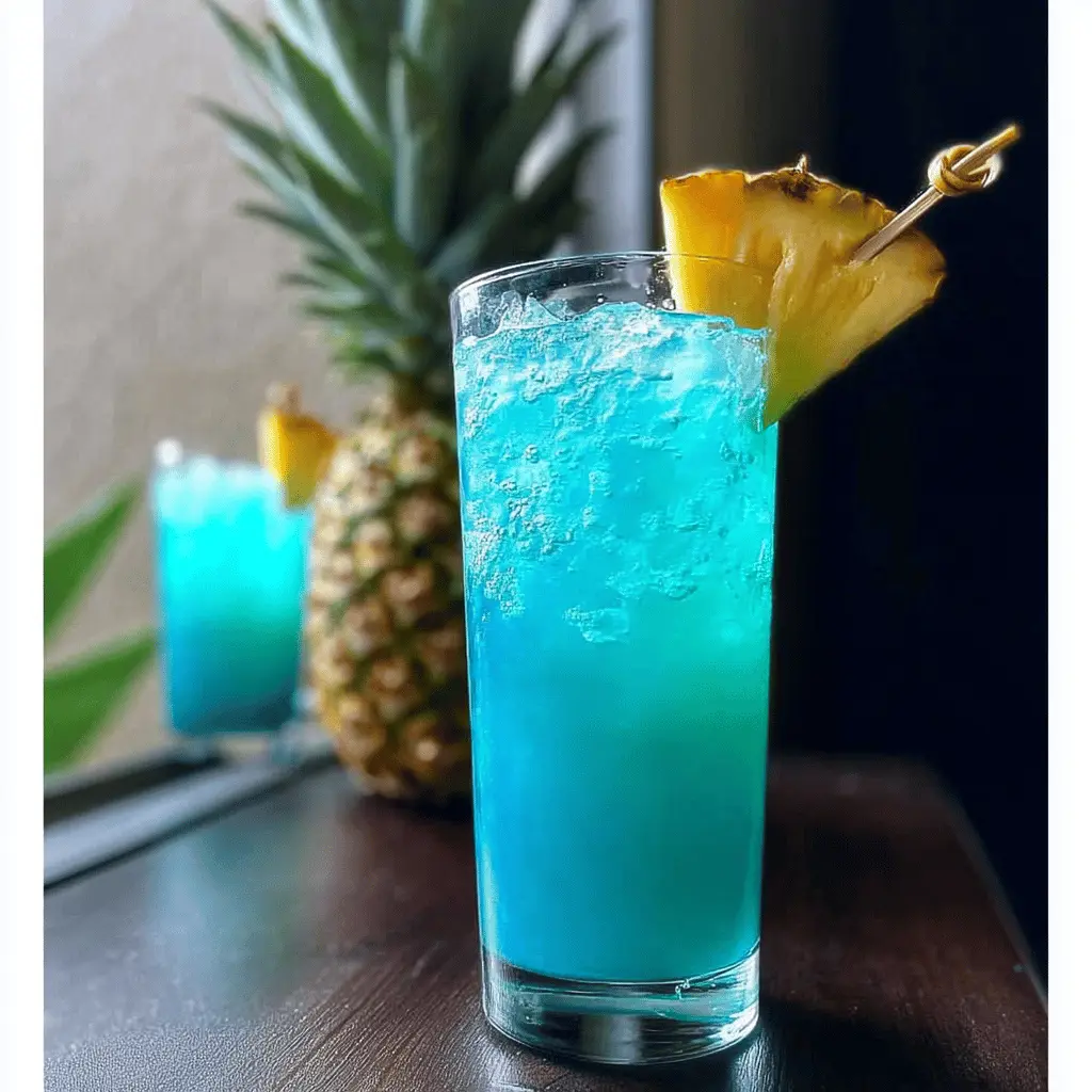 Easy Blue Hawaiian Mocktail Recipe