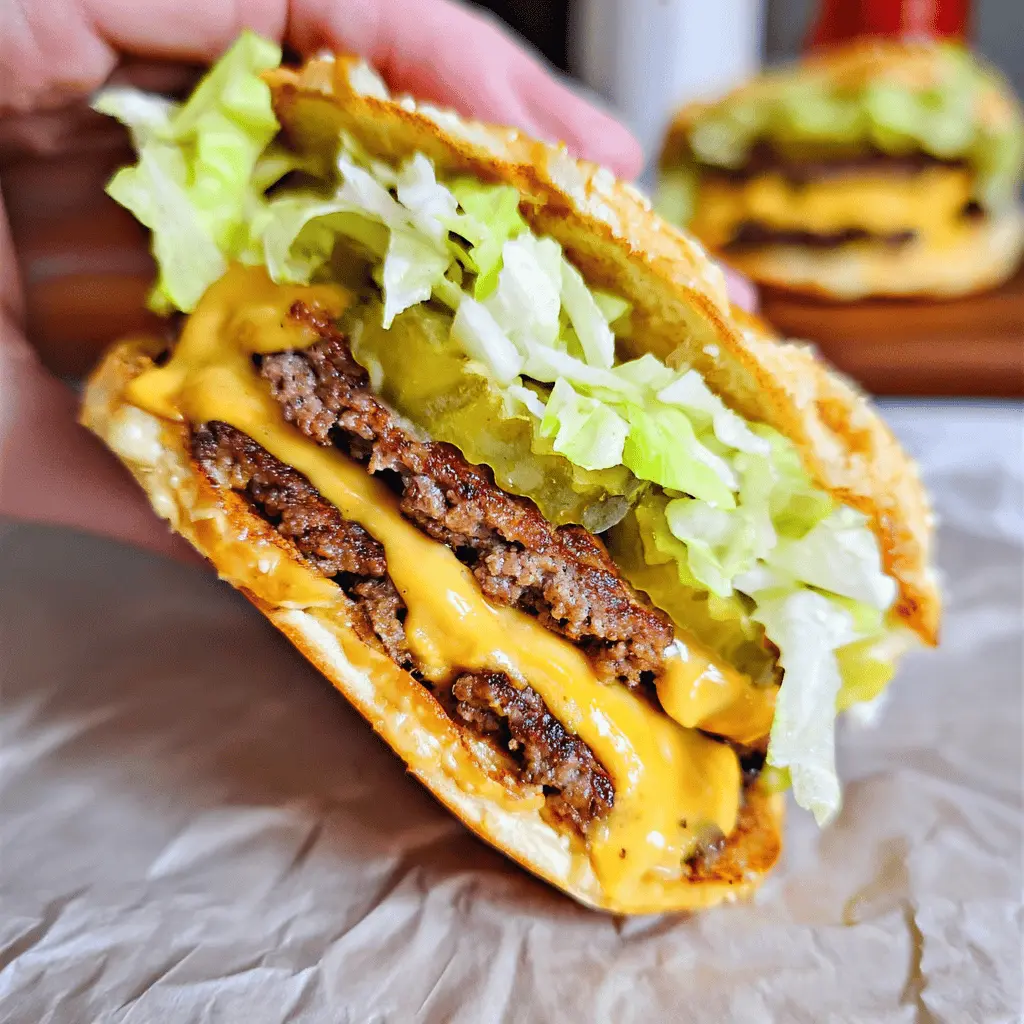 Easy Keto Big Mac Smash Burgers Recipe