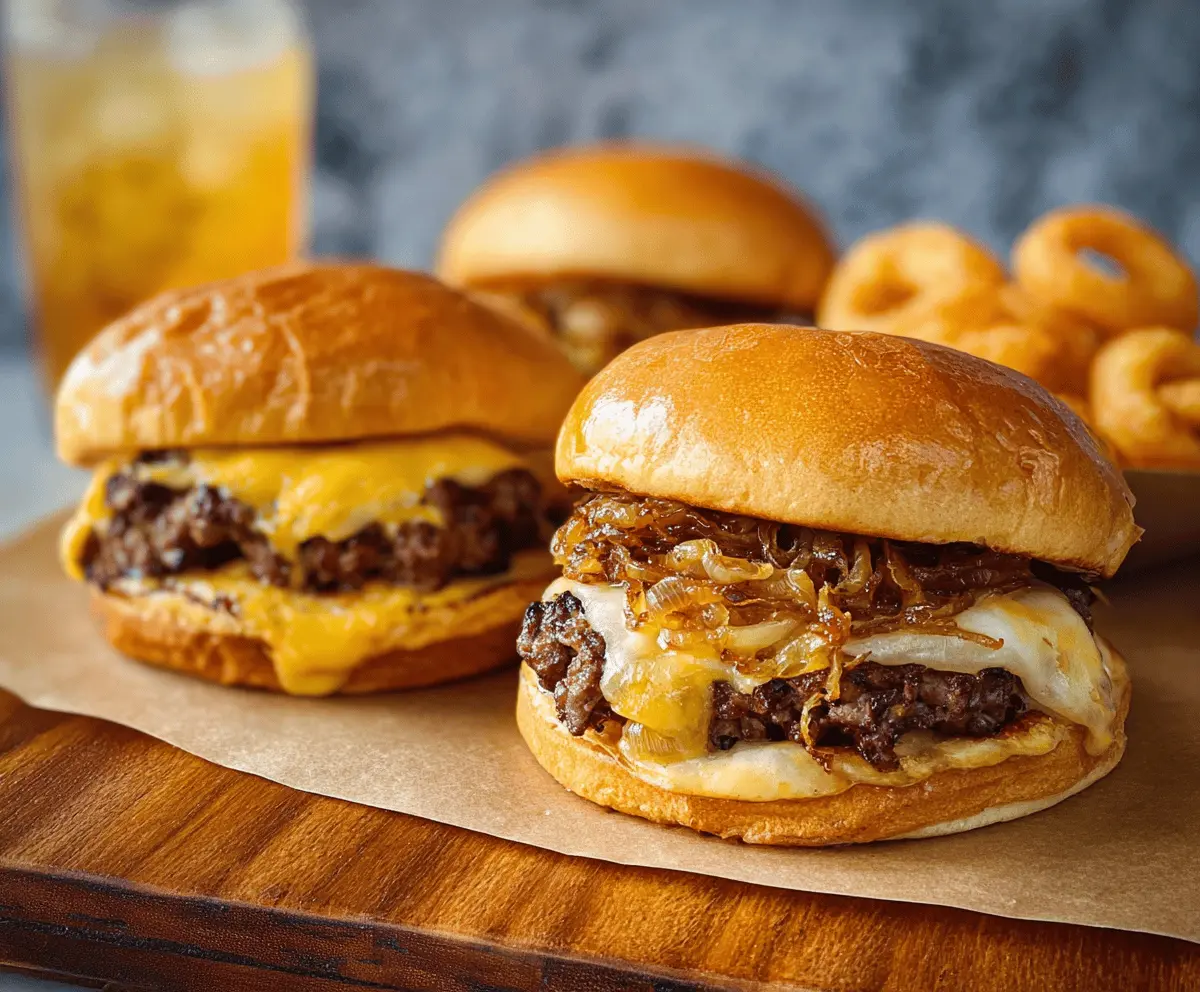 Easy Oklahoma Onion Burgers Recipe