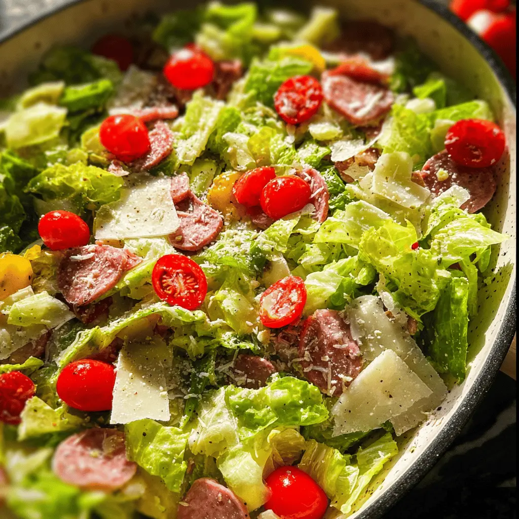 Easy Italian Grinder Salad Recipe