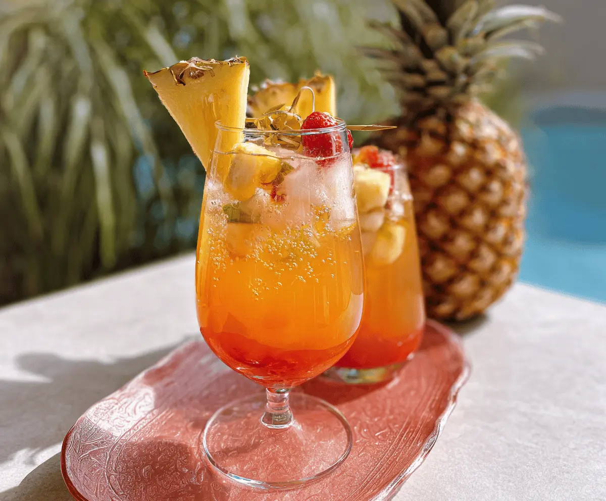 Easy Pina Colada Sangria Recipe