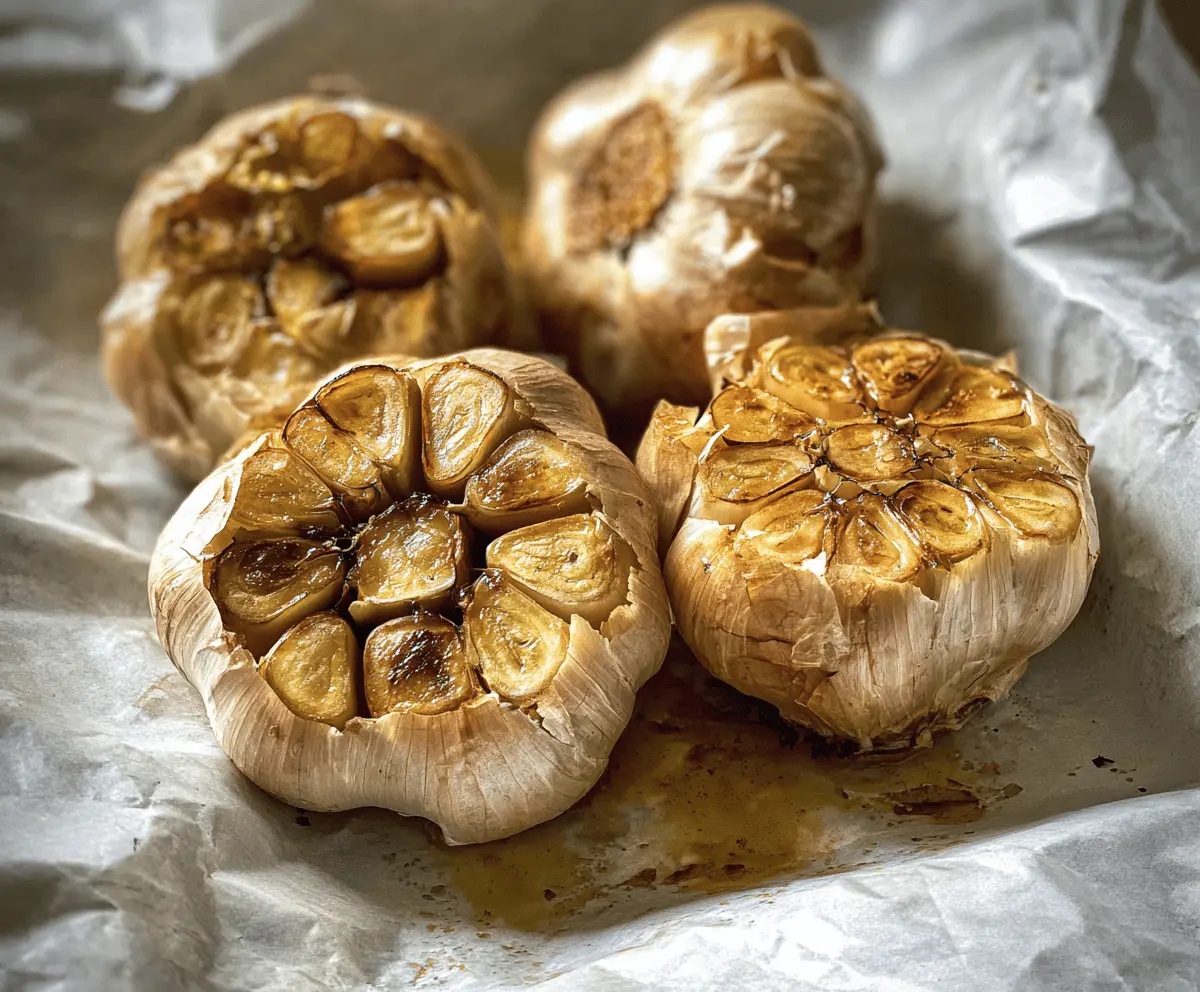 Easy Roasted Garlic Without Foil Method
