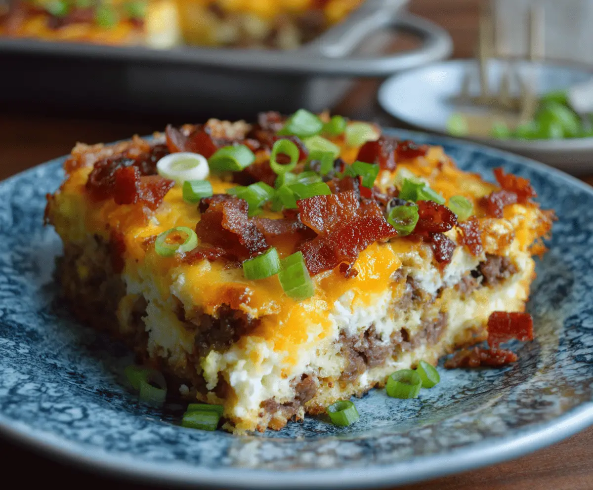 Pancake Breakfast Casserole