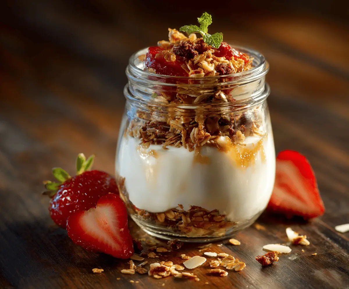Yogurt Parfait with Granola