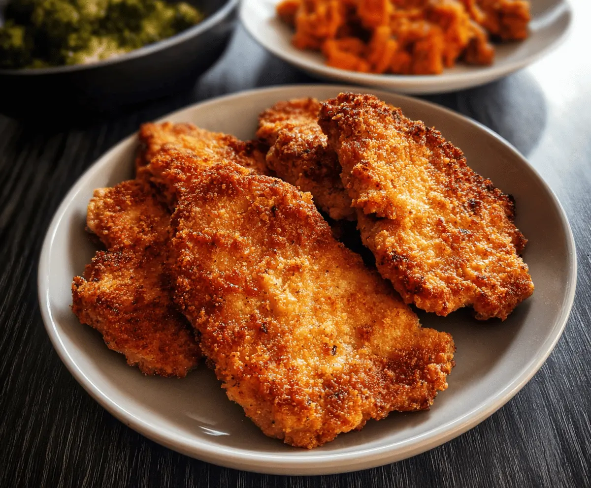 Crispy Fried Pork Chops Recipe