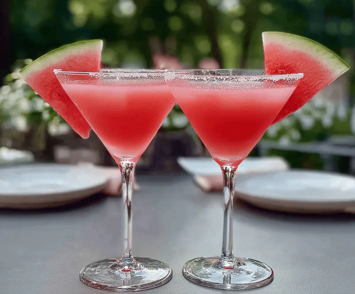 Refreshing Watermelon Cosmopolitan Cocktail Recipe