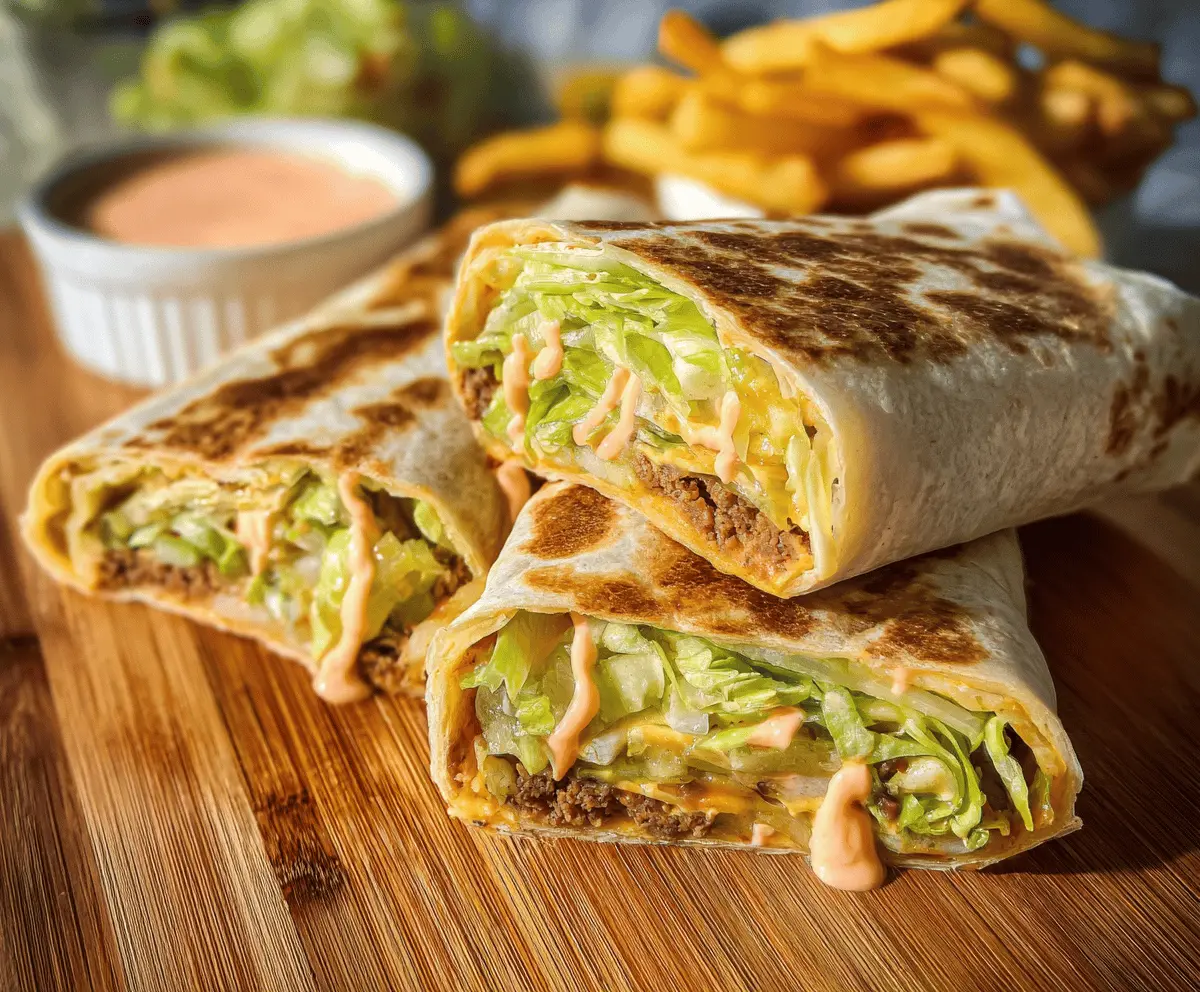 Easy Big Mac Wraps Recipe for Quick Meals