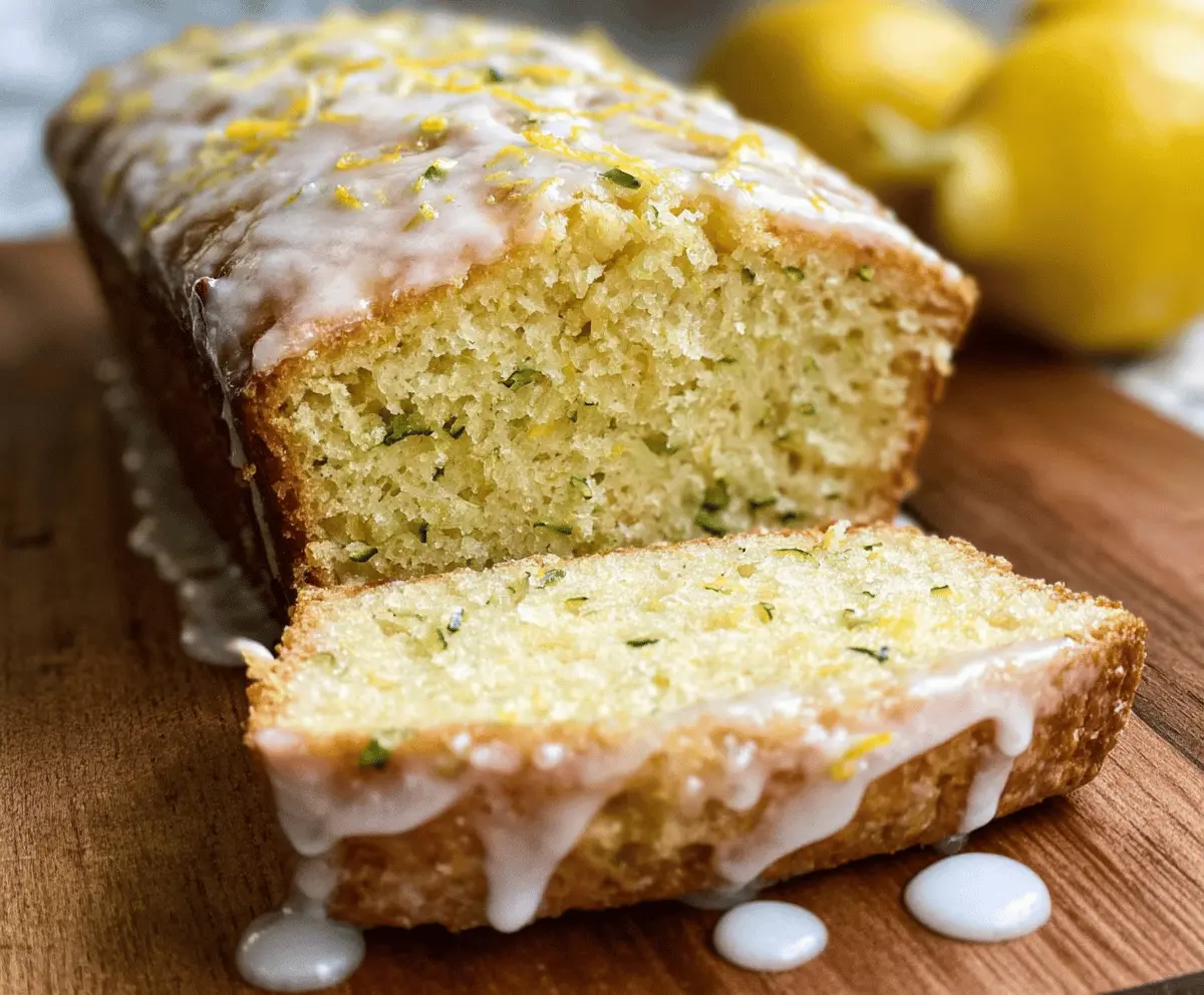 Pioneer Woman’s Easy Lemon Zucchini Bread Recipe