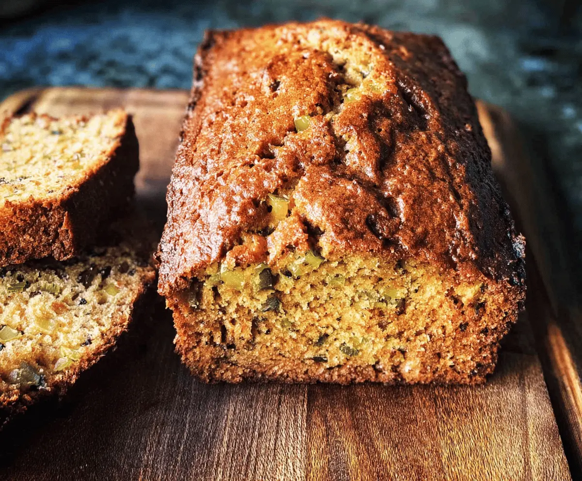 Moist Pineapple Zucchini Bread Recipe