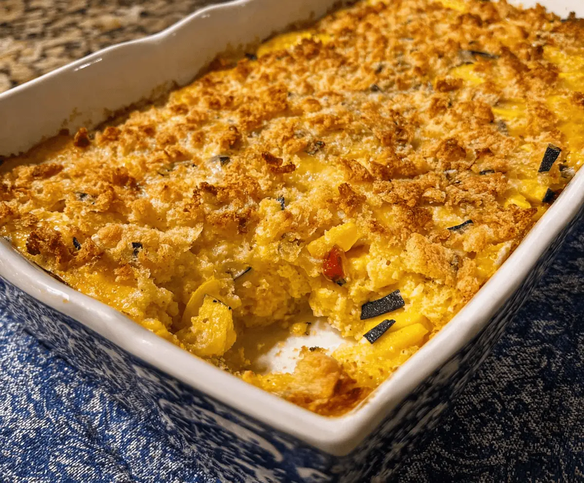 Classic Southern Squash Casserole Recipe