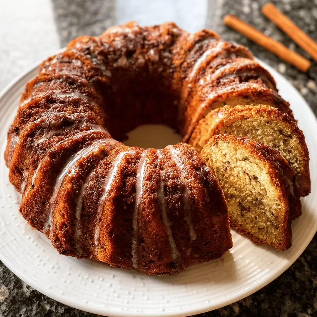 Moist Cinnamon Zucchini Bundt Bread Recipe