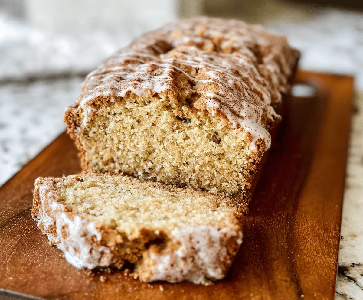 Moist Snickerdoodle Zucchini Bread Recipe