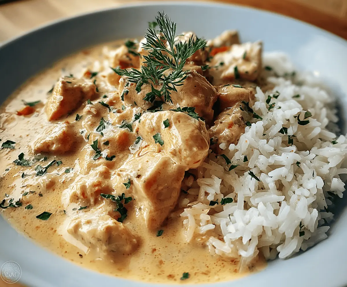 Creamy Chicken and Rice Recipe for Easy Dinners