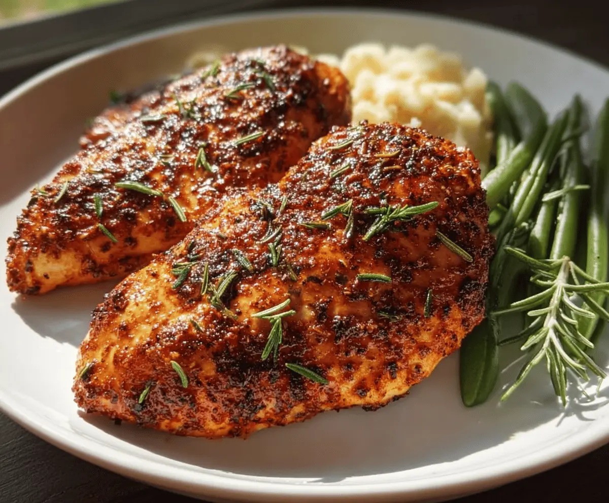 Easy Juicy Air Fryer Chicken Breasts Recipe