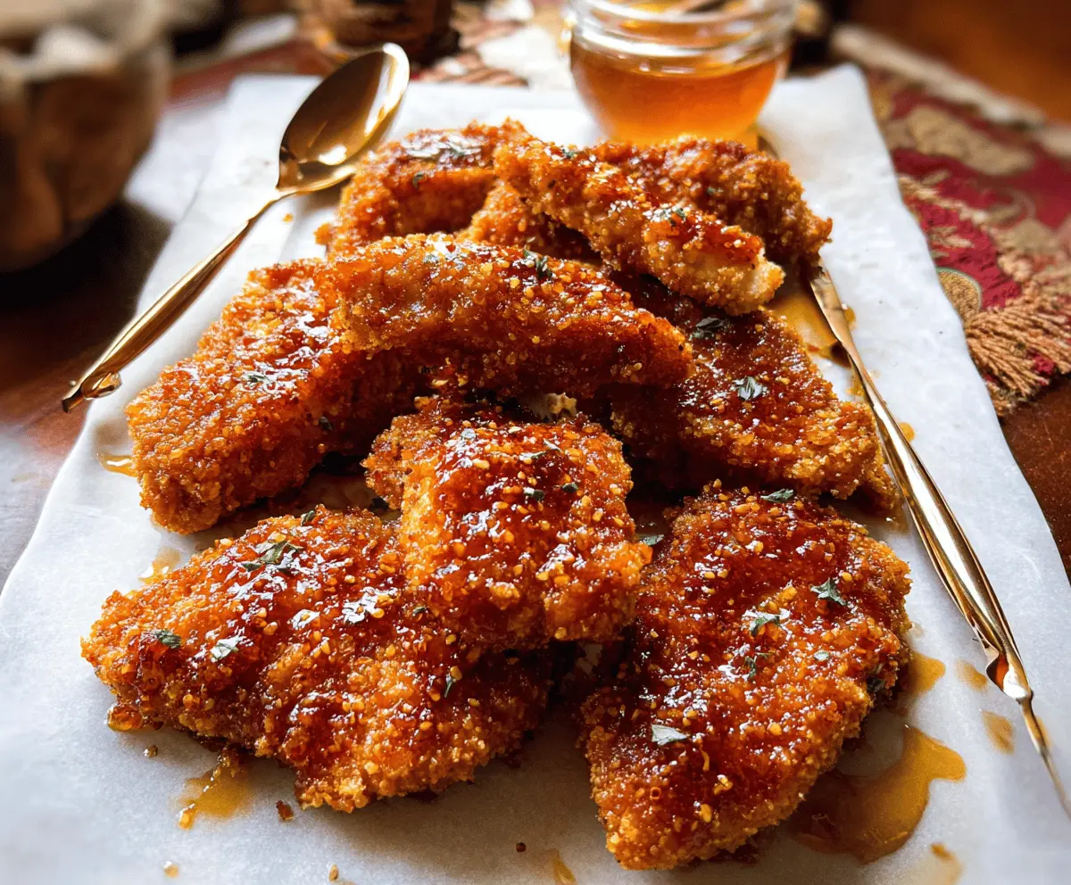Crispy Baked Hot Honey Chicken Recipe