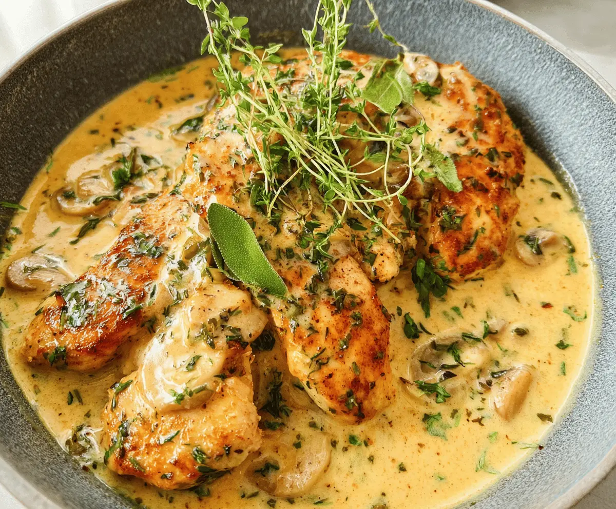Creamy Herb Chicken Recipe for Easy Dinners
