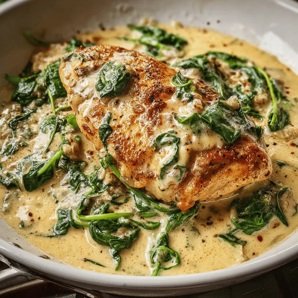 Creamy Chicken Florentine Recipe Easy & Delicious