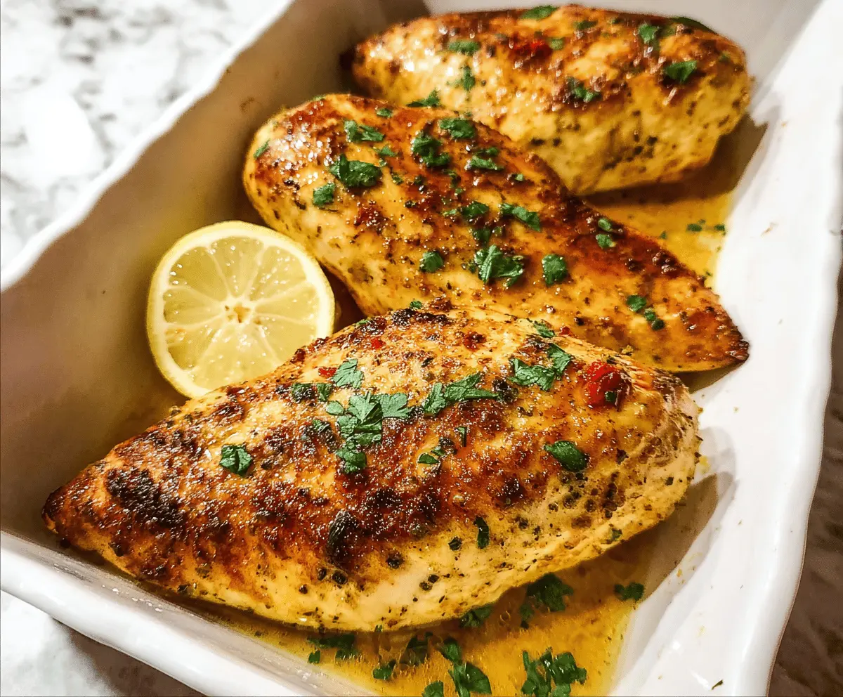 Easy Oven Baked Chicken Breast Recipe for Juicy Meat