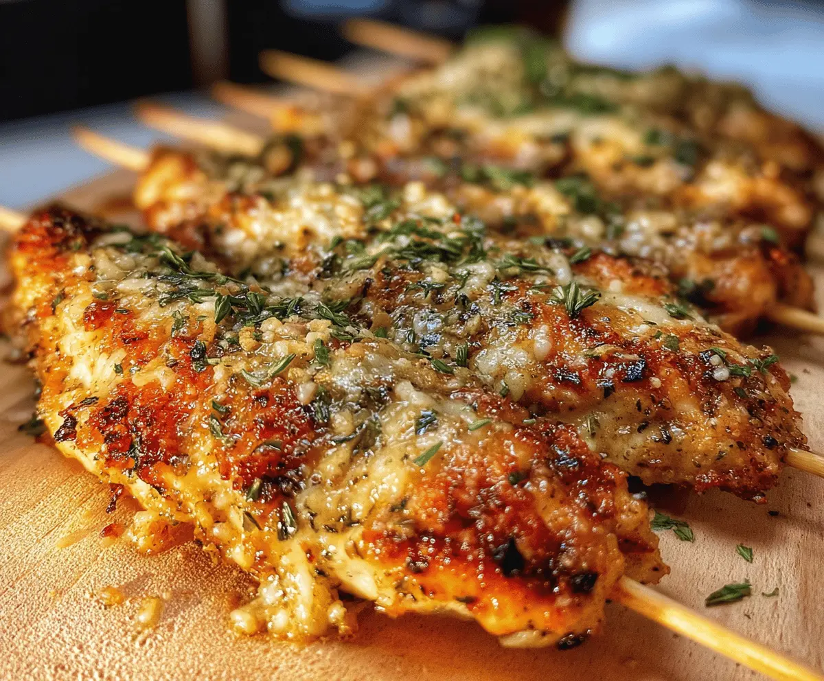 Garlic Parmesan Blackstone Chicken Recipe