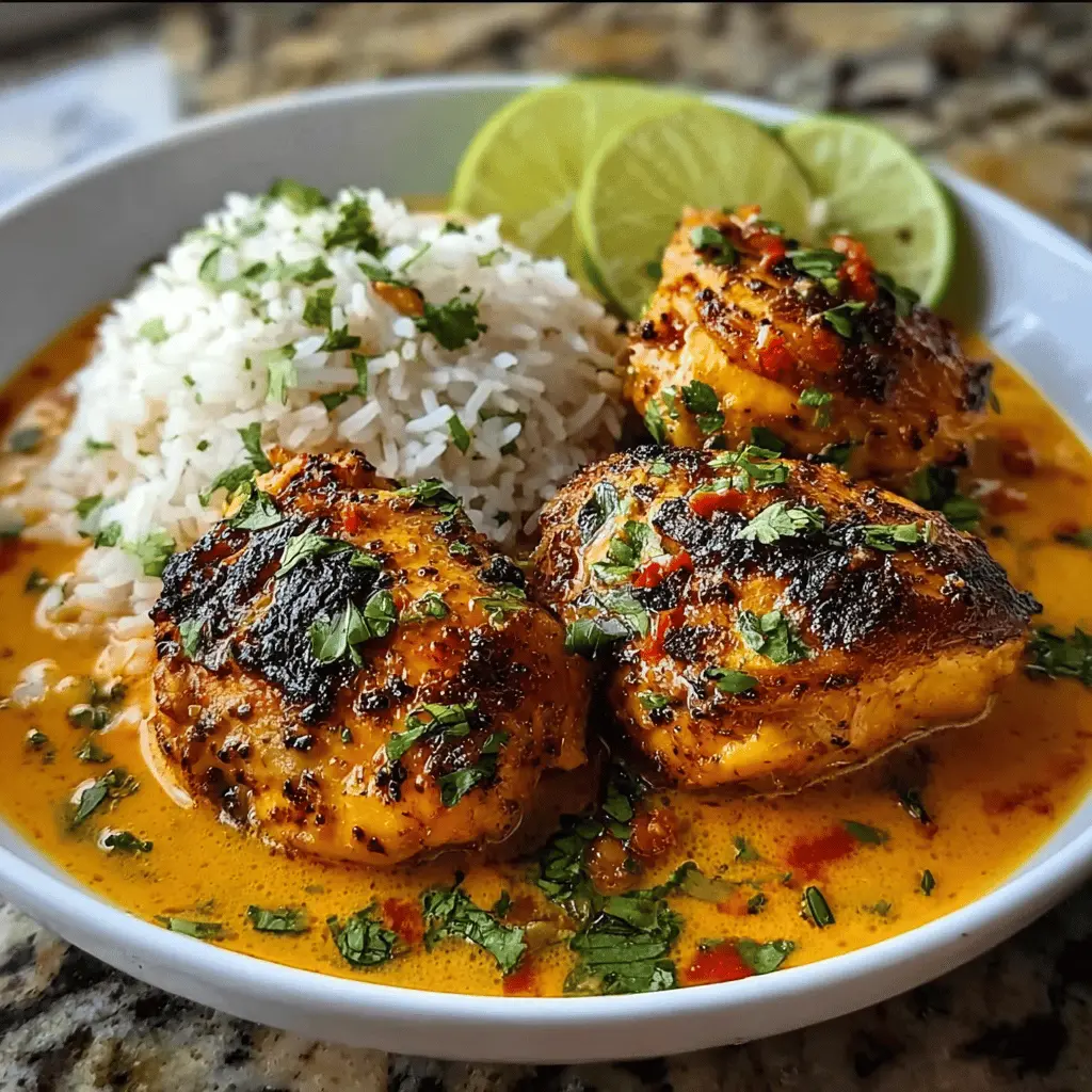 Easy Spicy Brazilian Coconut Chicken Recipe