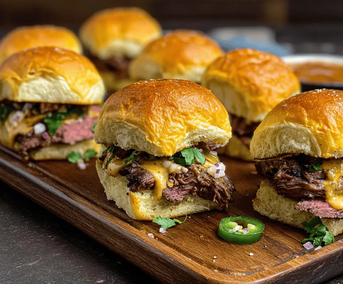 Easy Cowboy Butter Steak Sliders Recipe