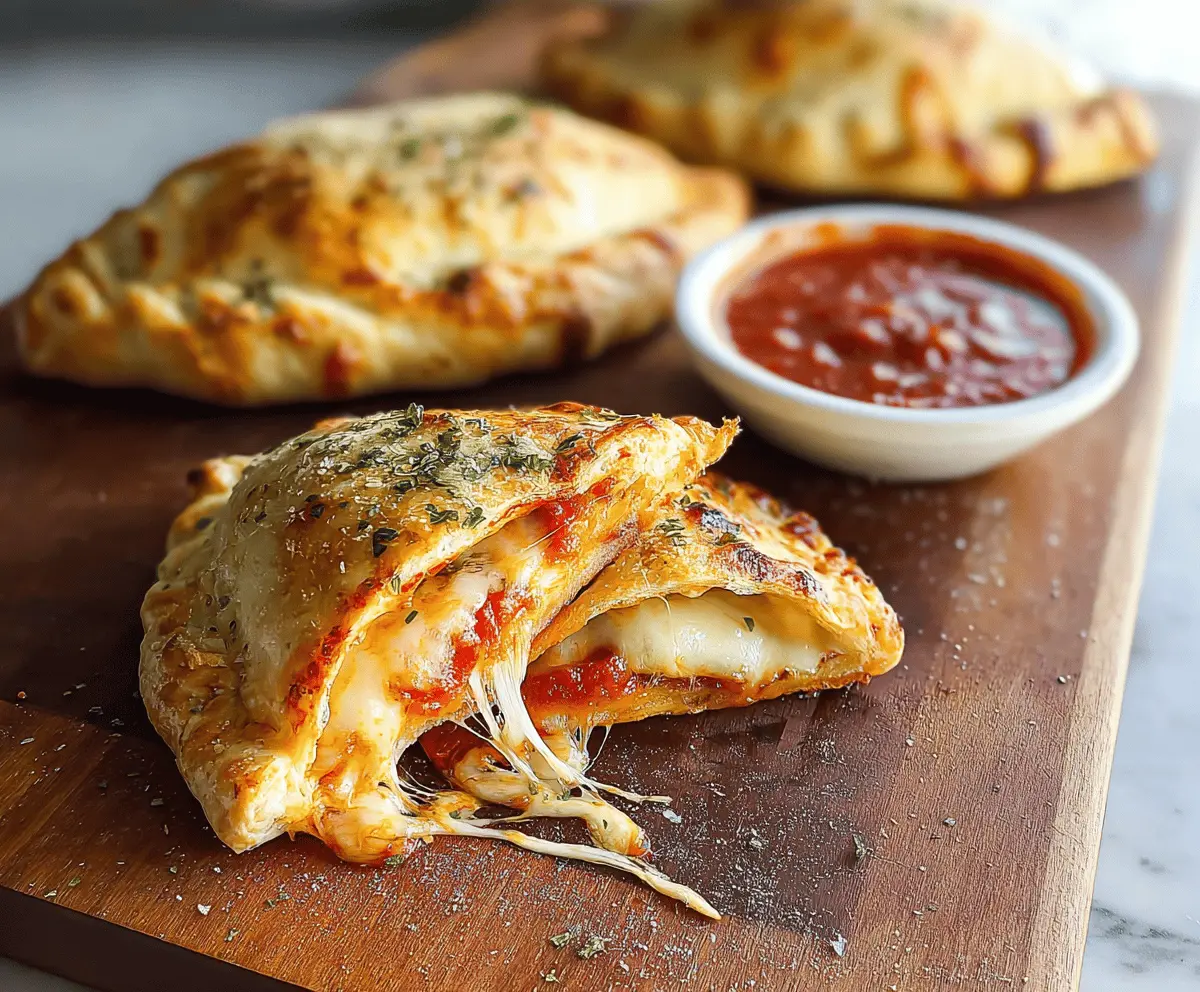 Easy Cheesy Pizza Pockets Recipe for Kids