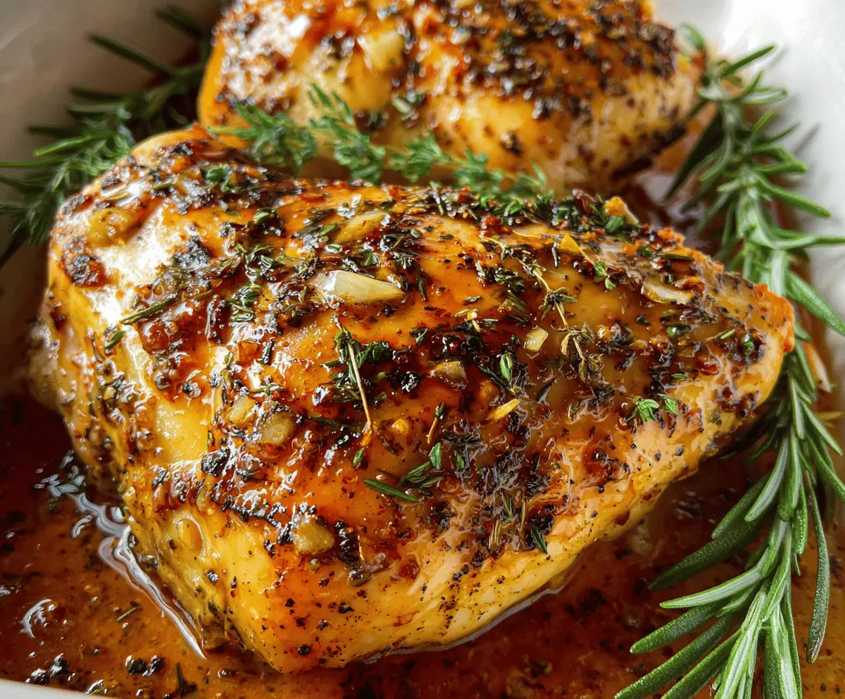 Easy Baked Honey Dijon Chicken Recipe