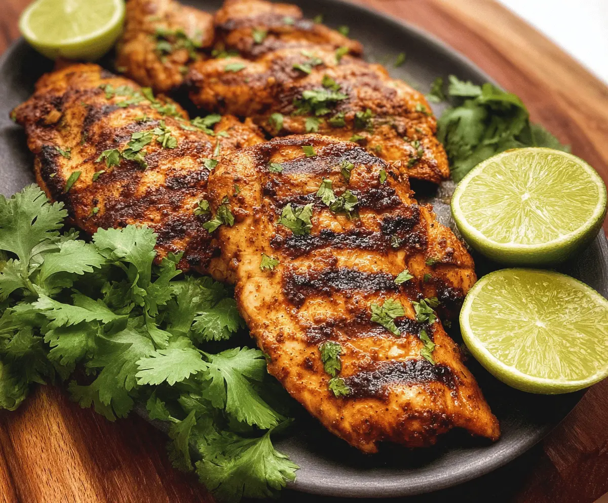 Quick and Easy Mexican Chicken Marinade Recipe