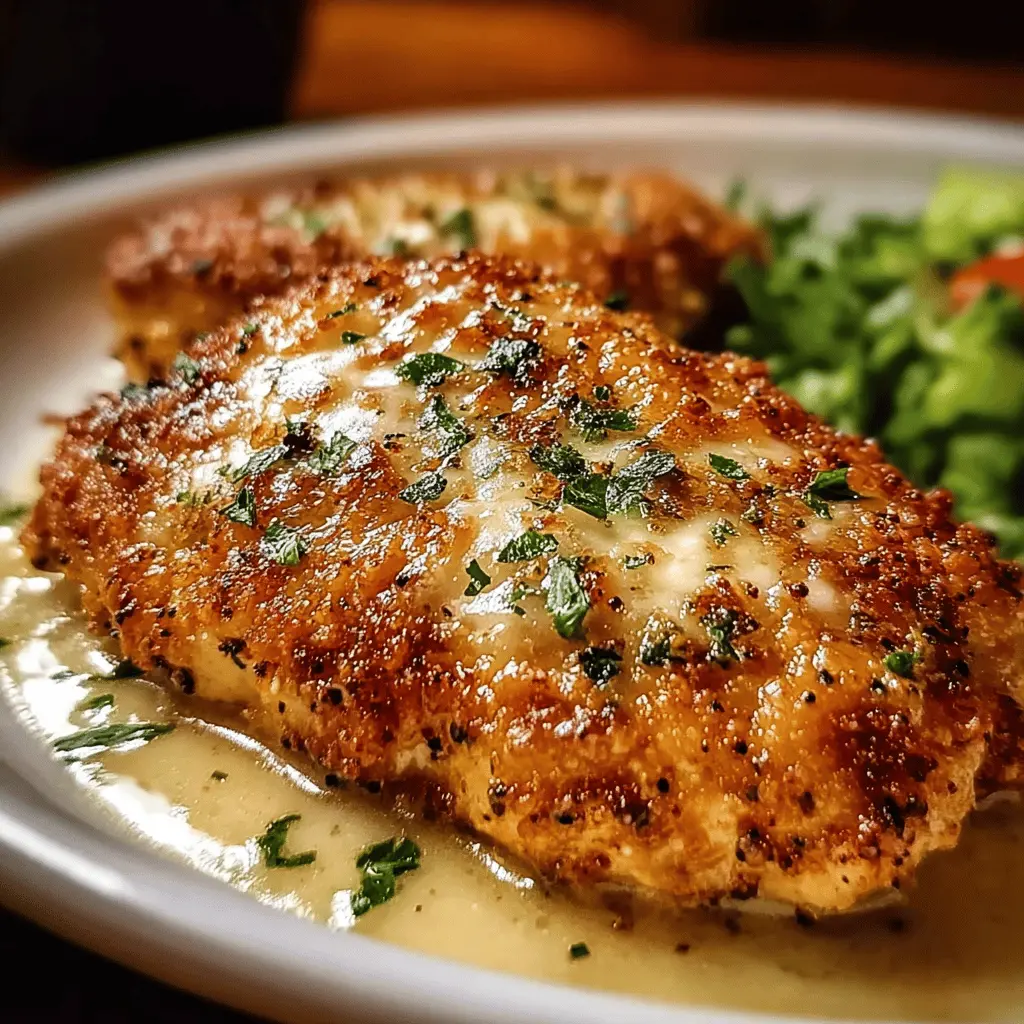 Easy Longhorn Steakhouse Style Parmesan Chicken Recipe