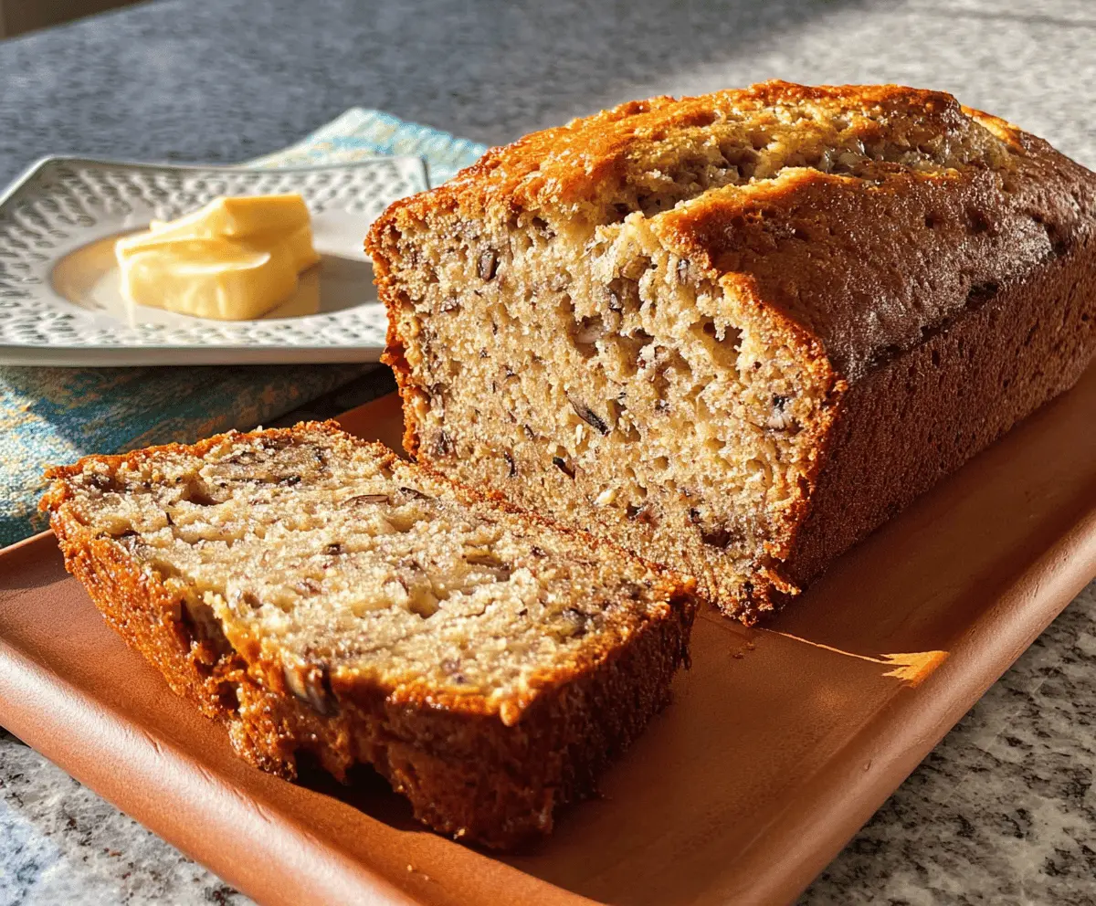 Moist Sour Cream Banana Bread Recipe