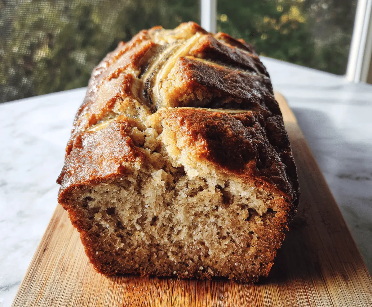 Moist Honey Vanilla Banana Bread Recipe