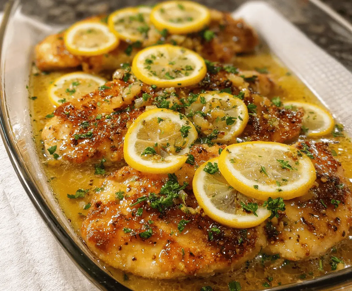 Easy Lemon Chicken Recipe with Garlic and Herbs