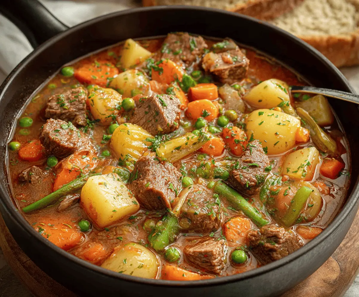 Beef Stew with Vegetables