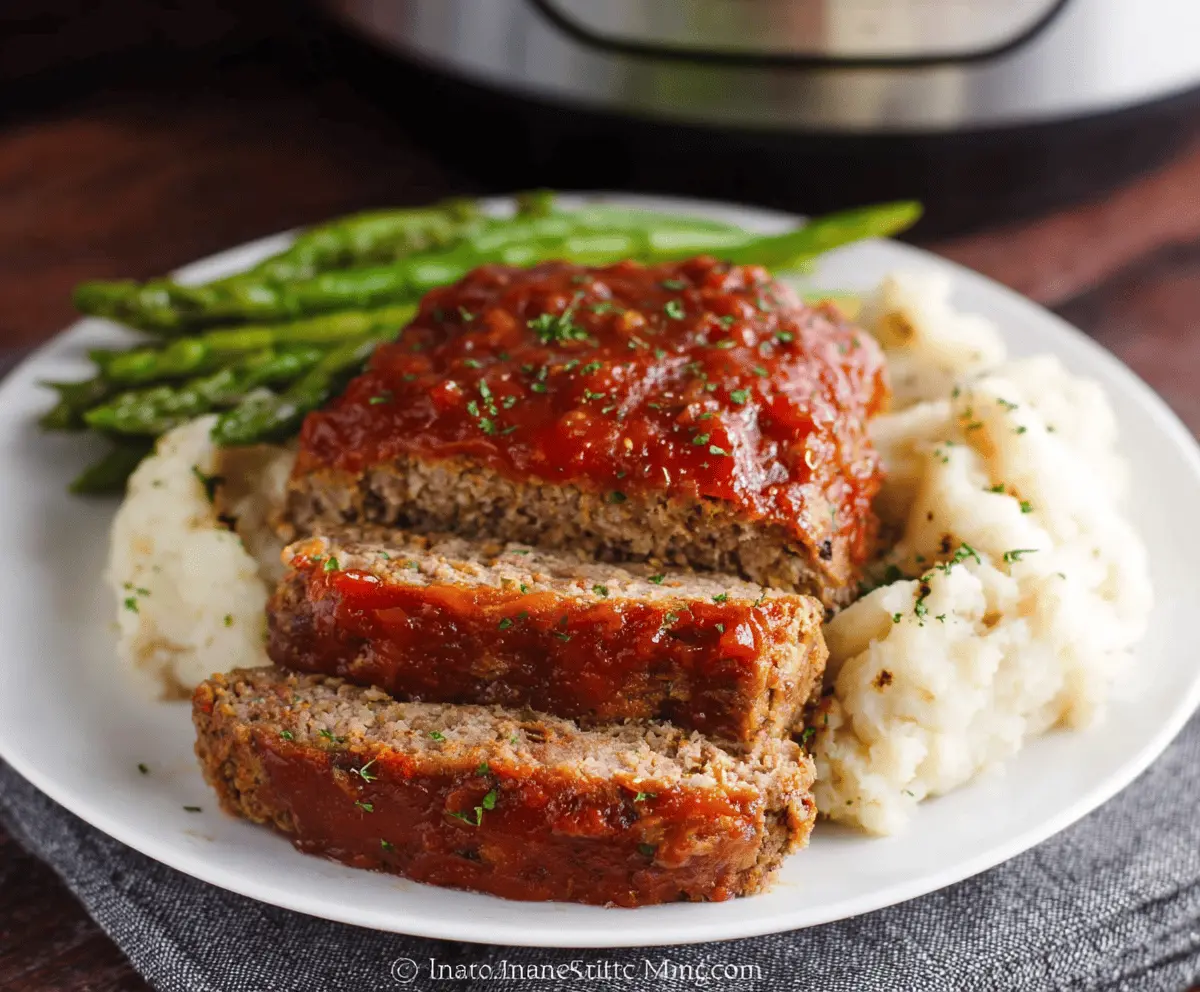 Instant Pot Meatloaf