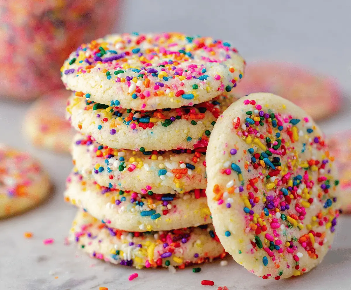Sprinkle Sugar Cookies